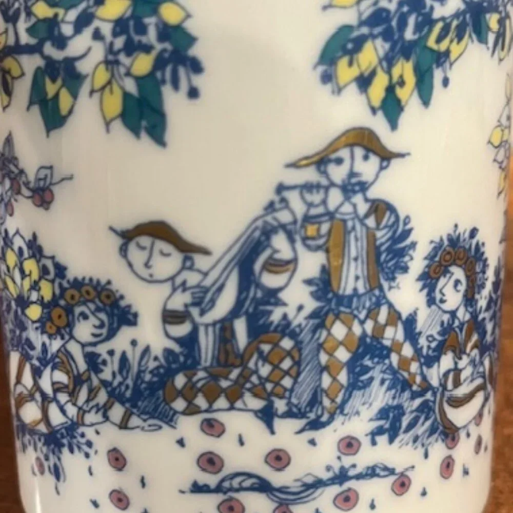Rosenthal Studio Linie by Bjorn Wiinblad Serenade Vase Signed